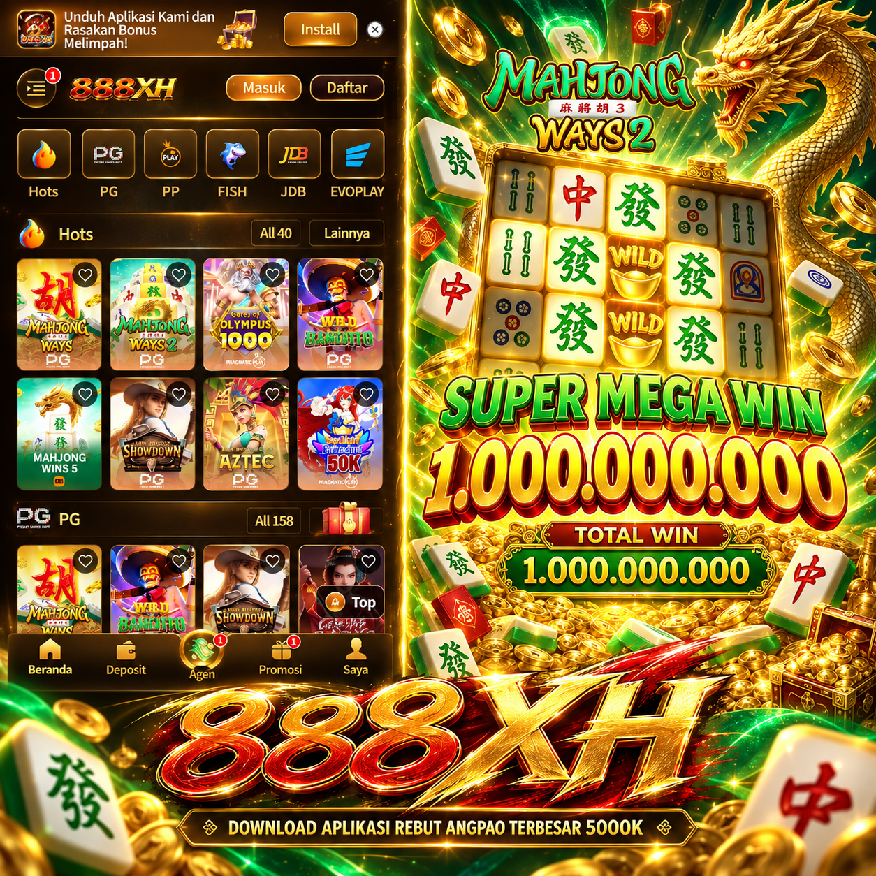 888XH - 888xh Login Daftar Akun Aman