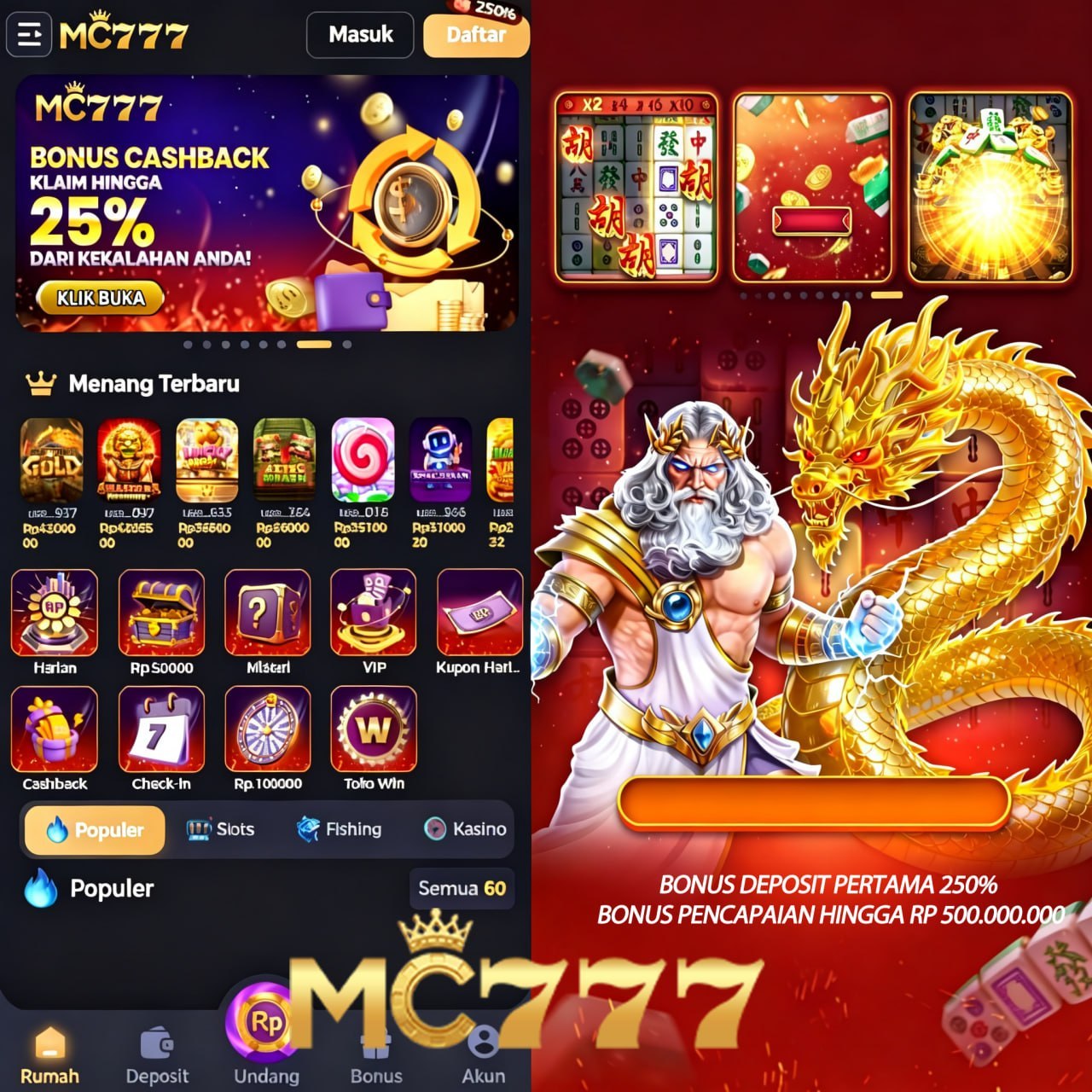 MC777 - Login mc777 App Mudah