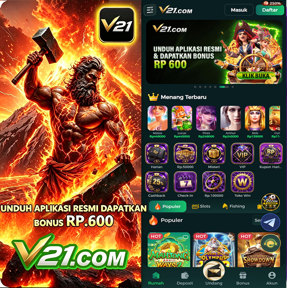 V21 - Aplikasi Resmi v21 Login App Aman